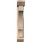 Ekena Millwork Balboa Slat Smooth Bracket w/ Offset Brace, Douglas Fir, 5 1/2"W x 24"D x 32"H BKT0604X24X32BOA06SDF - alternate 3